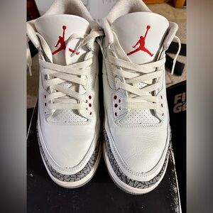 Jordan 3 Retro White Cement Reimagined 2023 - Size 9